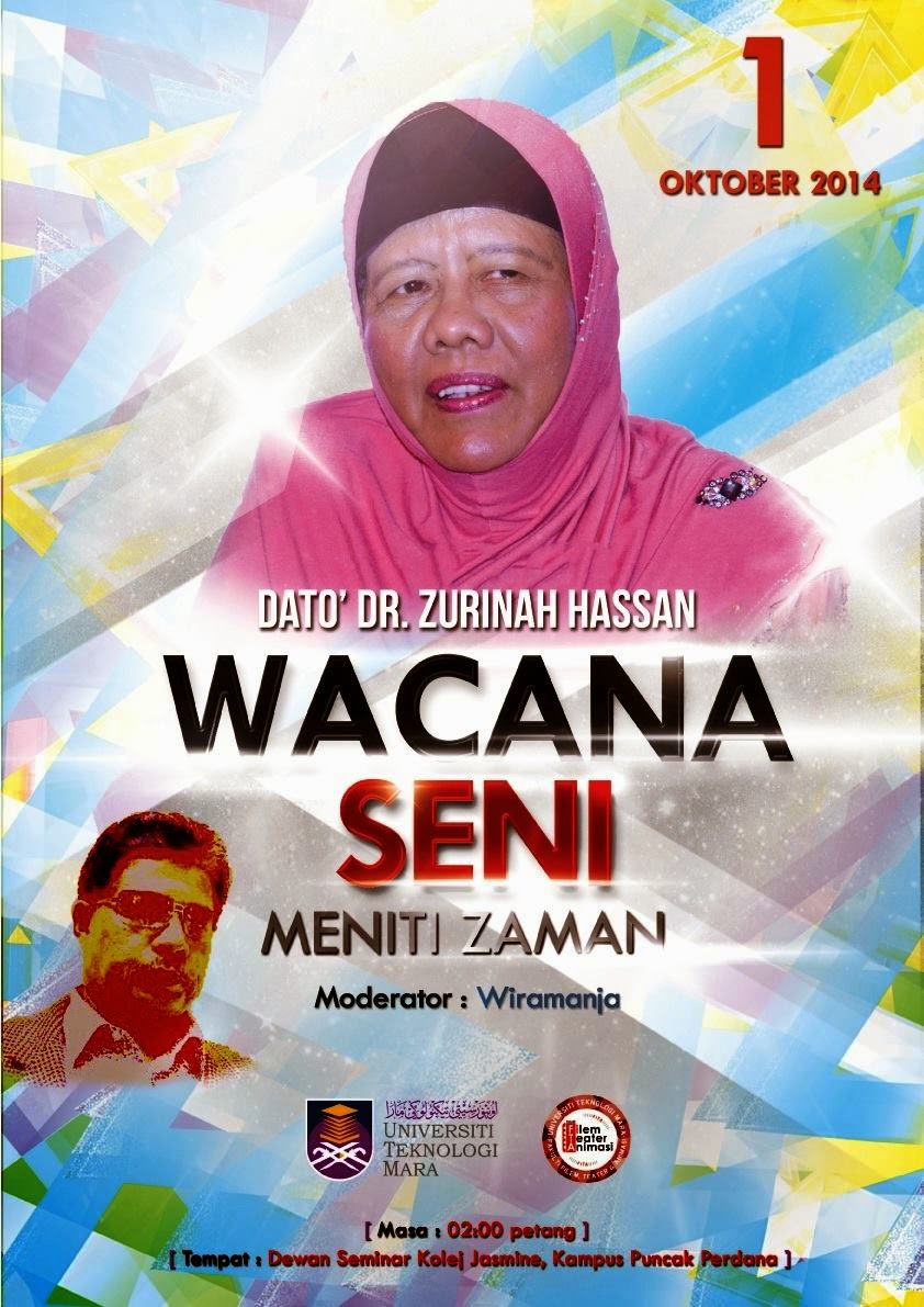 WACANA SENI 1.10.2014. .